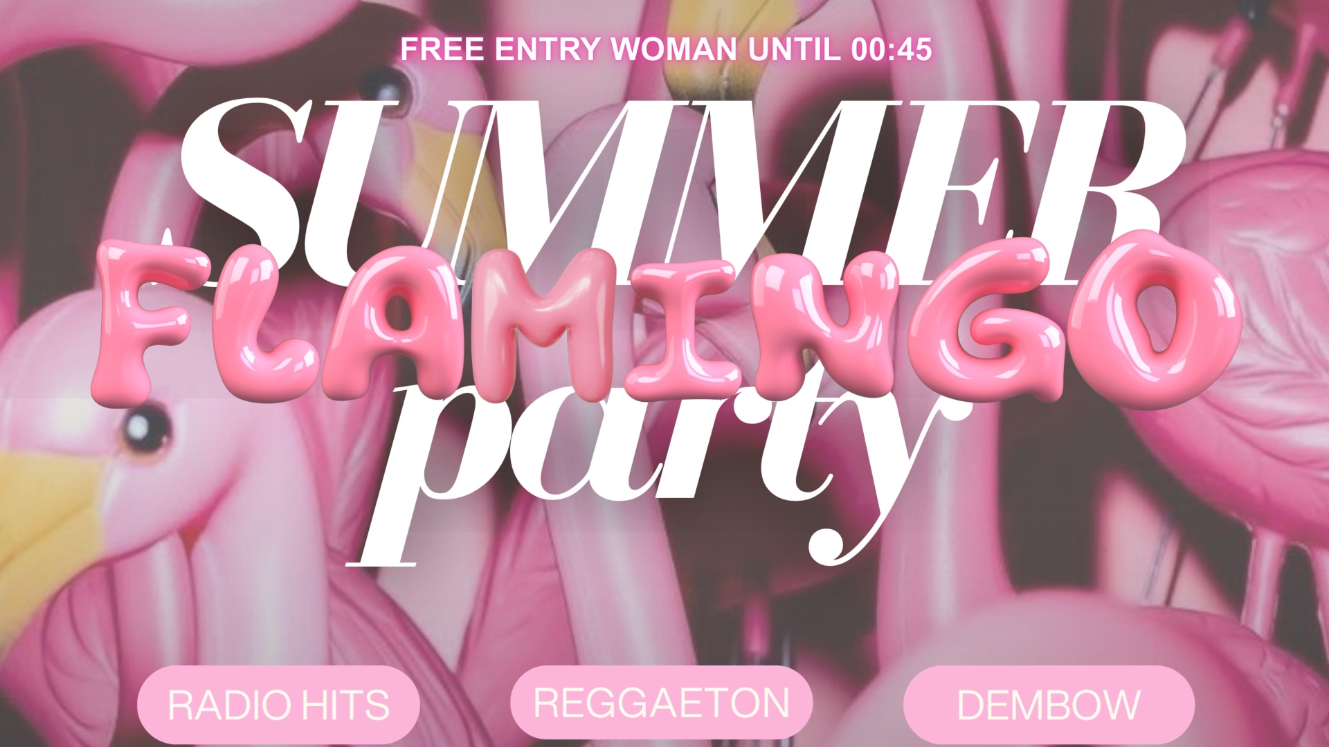 Summer Flamingo Party