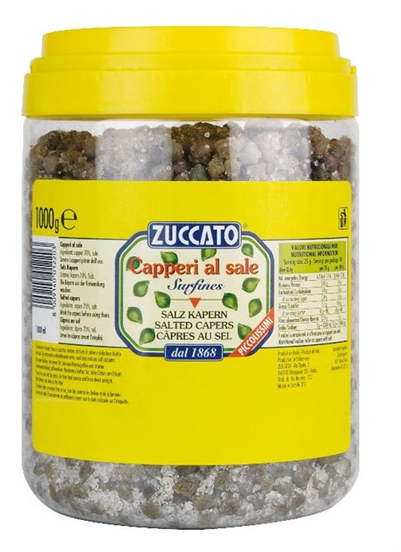 CAPPERI AL SALE kg1 PICCOLISSIMI ZUCCATO