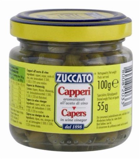 CAPPERI 100 gr x 12 pz. ZUCCATO
