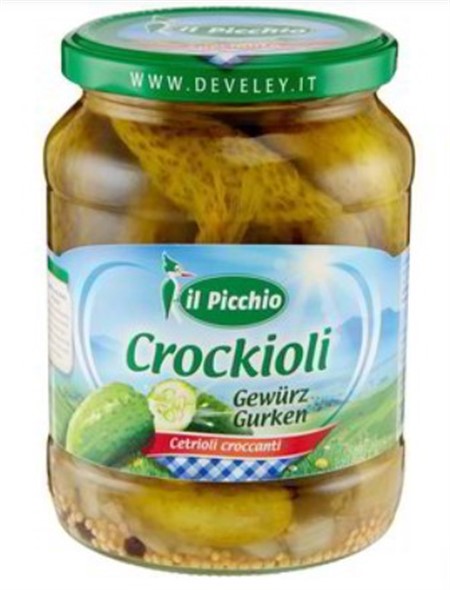 GEWÜRZGURKEN CROCK SPECHT VV ml 370 x 12 PZ SPECHT