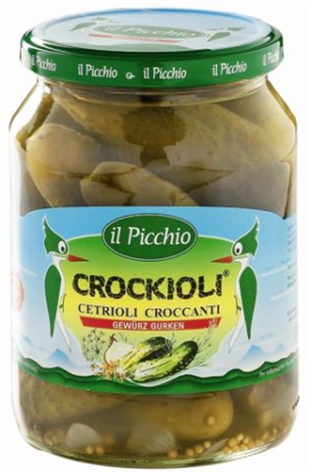 GEWÜRZGURKEN CROCK SPECHT VV ml 720 x 12 pz SPECHT