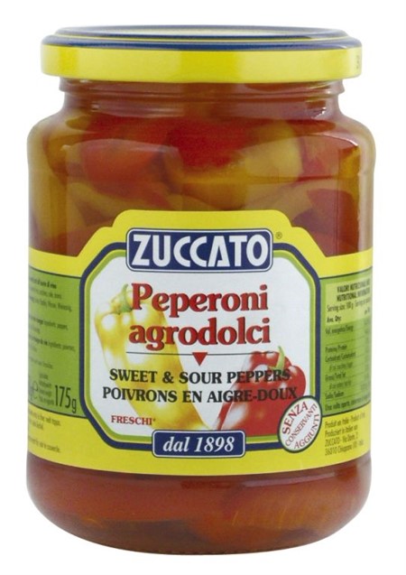 PEPERONI STRISCE AGROD. 370mlx12VS. ZUCCATO