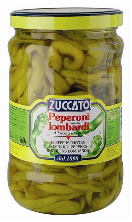 PEPERONI LOMBARDI vaso 1700 ml ZUCCATO