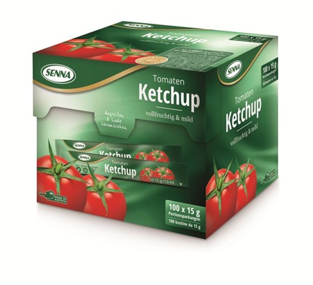 KETCHUP bustine gr.15x 100 pz SENNA