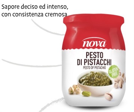 PESTO AL PISTACCHIO ml.580 vaso NOVA