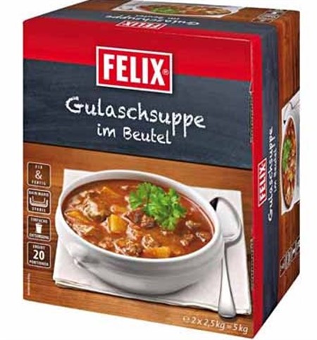 GULASCHSUPPE 2x 2.5 kg HOT POT FELIX