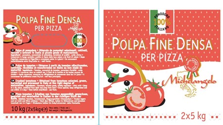 POLPA FINE PER PIZZA DENSO 2x 5 kg MICHELANGELO