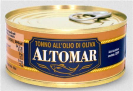 TONNO OLIO OLIVA GR.500 YELLOWF ALTOMAR