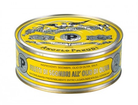 SGOMBRO a FILETTI O/OLIVA 1800gr ANGELO PARODI