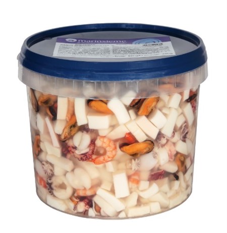 ANTIPASTO MARE DELLA NONNA in olio kg.3.2 secchio MANCIN