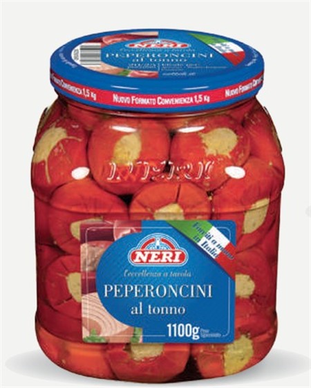 PEPERONCINO FARC .TONNO GIRASOLE kg.1.40 NERI