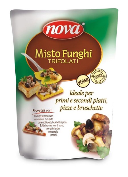 MISTO FUNGHI TRIFOLATI 800 gr. busta NOVA