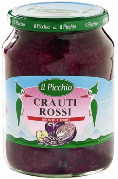 CRAUTI ROSSI VV ml 720 x12 pz IL PICCHIO