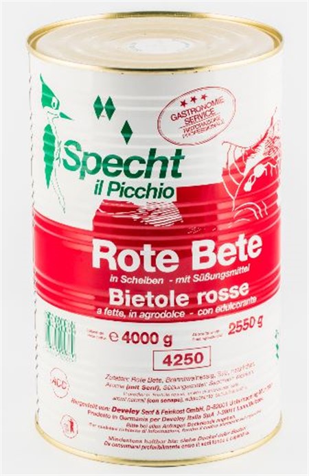 ROTE BEETE SCHEIBEN 5/1 SPECHT