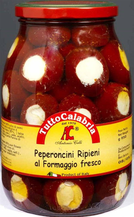 PEPERONCINO RIP. al FORMAGGIO gr.950 TUTTOCALABRIA