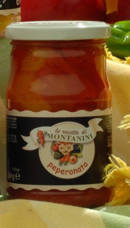 PEPERONATA vaso gr.280 x 12PZ MONTANINI