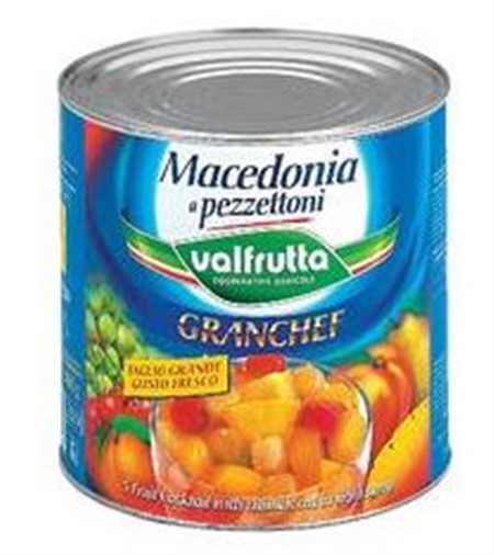 MACEDONIA PEZZETTONI FRUTTA 3/1 VF/GRANCHEF