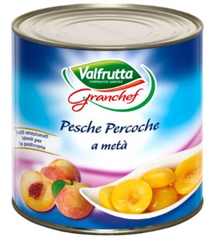 PESCHE A META' SCIROPPATE 1/1 VALFRUTTA