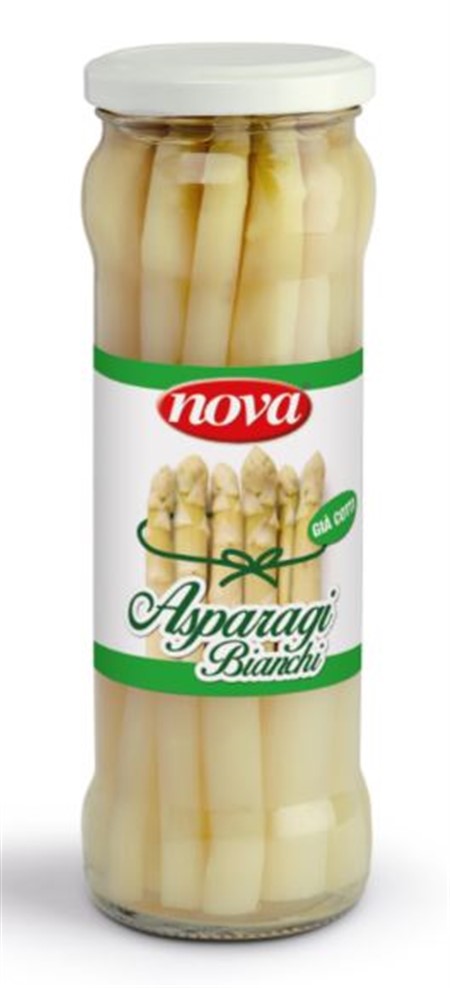 ASPARAGI BIANCHI VETRO ml.370x 12 PZ NOVA