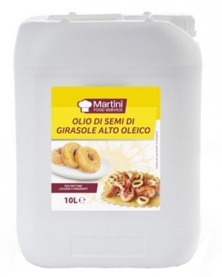 OLIO DI SEMI GIRASOLE ALTO OLEICO lt.10 MARTINI