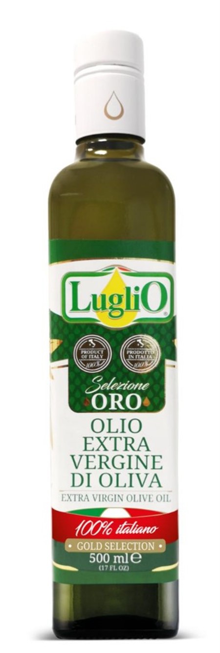 OLIO EXTRAVERGINE OLIVA 100% ITALY ml.500 ORO SELECTION