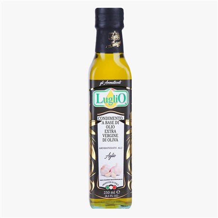 CONDIMENTO OLIO EXTRAV. all'AGLIO ml.250 x12 bt LUGLIO