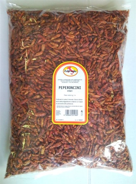 PEPERONCINO INTERO 1-2cm. KG.1 ITALDROGHE