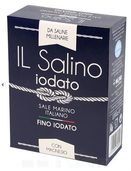 SALE IODATO MARINO FINO kg.1 x 12 pz