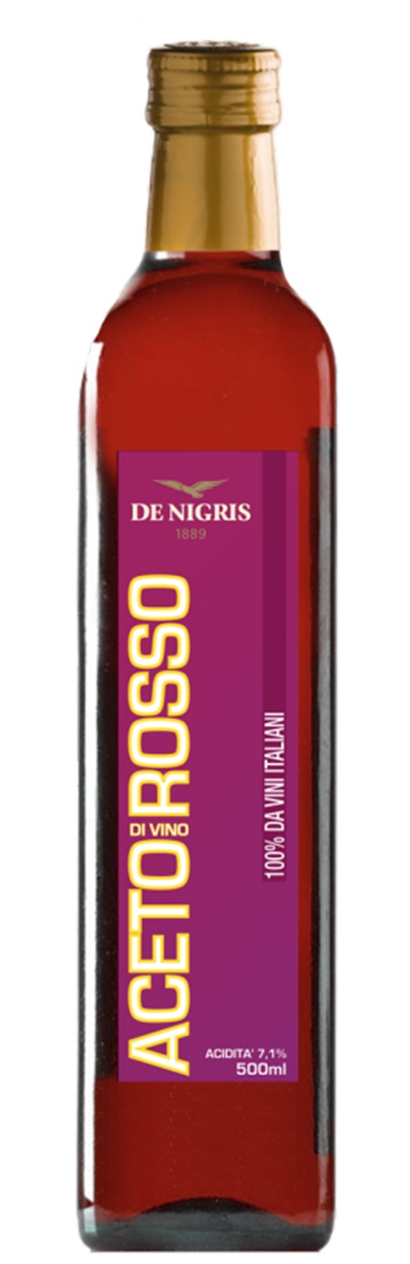 ACETO VINO ROSSO ml.500 x12 bt acid.7,1% DE NIGRIS