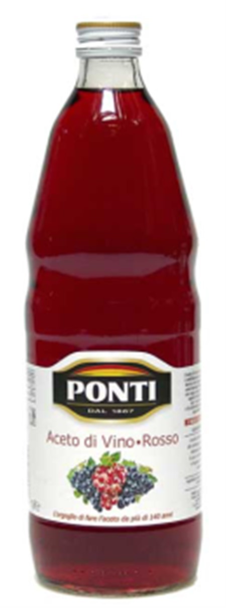 ACETO VINO ROSSO Lt. 1 x 12 bt pet PONTI