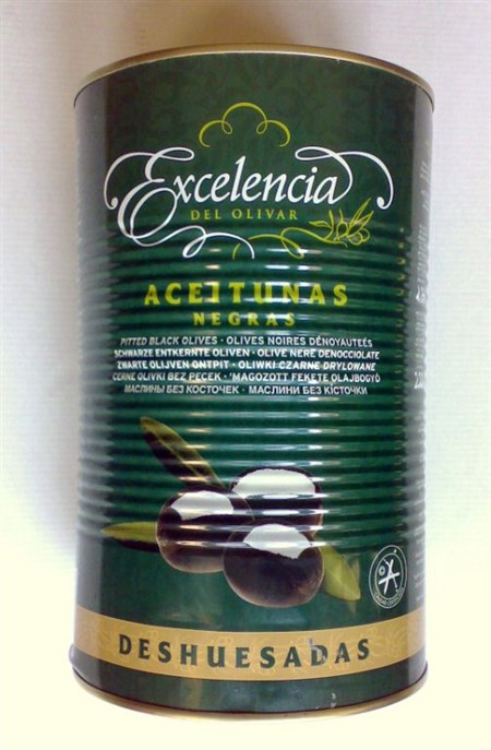 OLIVE NERE DENOCCIOLATE 28/32 kg.2 5/1 EXCELENCIA