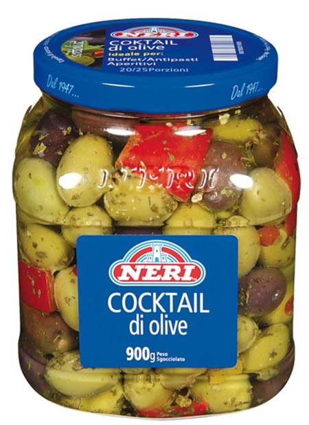 COCKTAIL di OLIVE in OLIO ml.1500 NERI