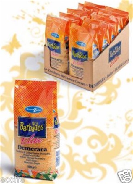 ZUCCHERO DI CANNA GREZZO gr.500 x 10 pz.