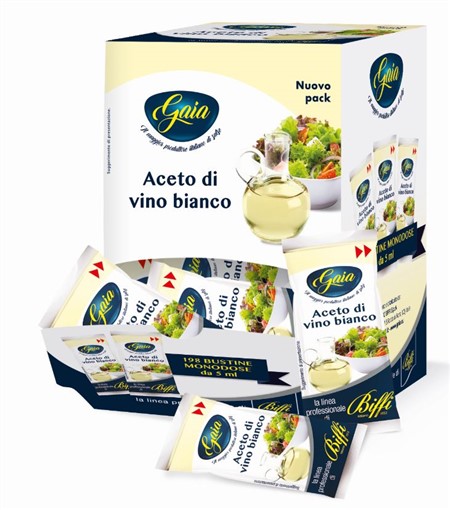 ACETO DI VINO BIANCO ml.5 x 198 bs GAIA