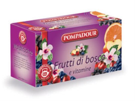 THE FILTRI 20 pz. FRUTTI di BOSCO POMPADOUR