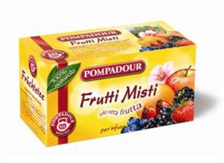 THE FILTRI 20 pz. FRUTTI MISTI POMPADOUR