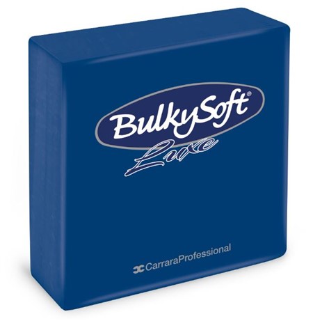 SERVIETTEN 40X40 3/V ST.1000 1/4 BLAU 32032