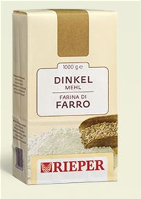 FARINA INTEGRALE di FARRO KG.25 RIEPER
