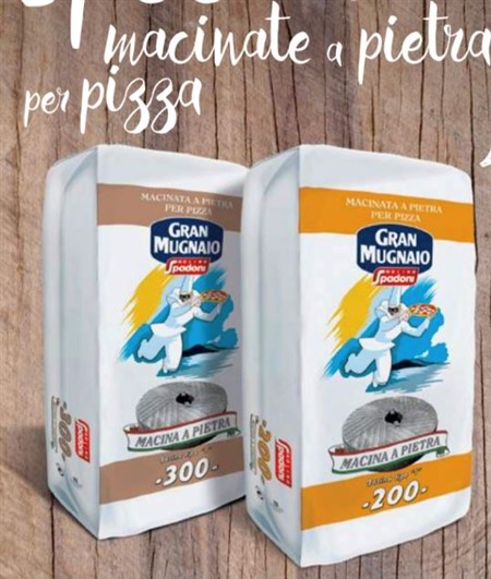 MEHL TIP 1 W300 gemahlen mit STEIN Kg.25 SPADONI