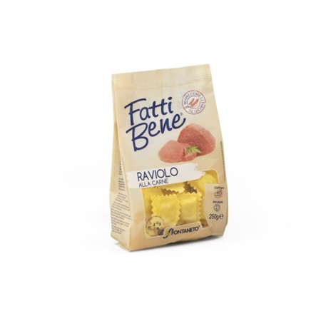 RAVIOLO CARNE gr.250 x 12 pz FATTI BENE