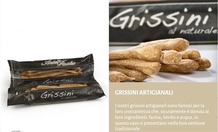 GRISSINI ARTIGIANALI al NATURALE gr.200 x16 conf FONTANETO