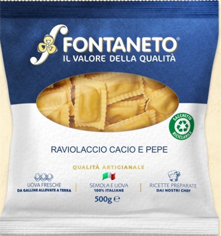 RAVIOLACCIO CACIO e PEPE atm 4 x 500gr. MCPS