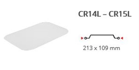 ALUDECKEL St.100 CR14L