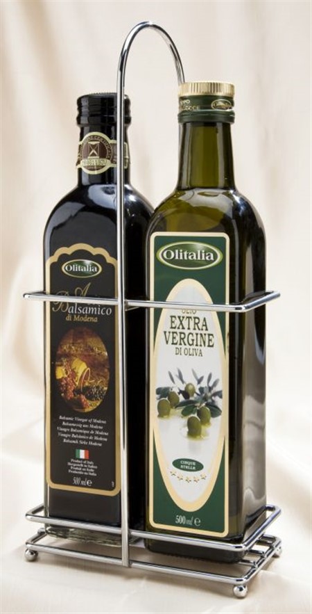 PORTA OLIO e ACETO QUADRA x 2 bt x 500 ml.