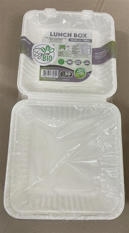 LUNCH BOX cm.23x23 - 9x9 pz.50