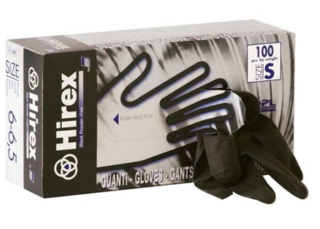 HANDSCHUHE NITRIL Gross M 100 St. SCHWARZ