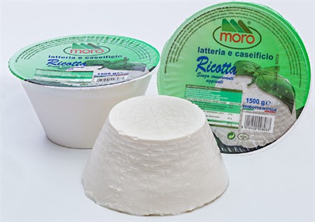 RICOTTA IN VASCHETTA KG.1.5 MORO