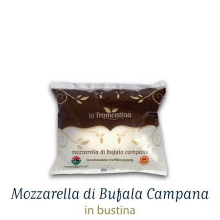 MOZZARELLA BUFALA gr. 125 LA TRAMONTINA