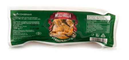 MOZZARELLA filone kg.1 VERDE PASCOLO