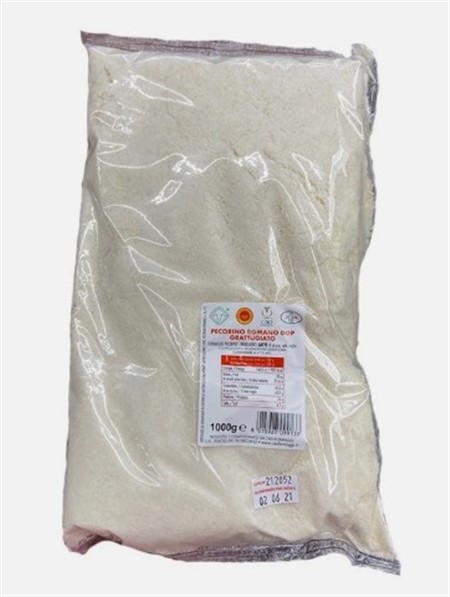 PECORINO ROMANO GRATTUGGIATO kg.1 DOP